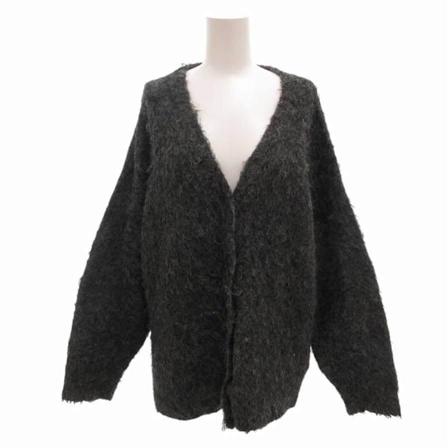 maison.celon シャギーニットカーディガン Amazon.co.jp: Maison celon メゾンセロン シャギーニット
